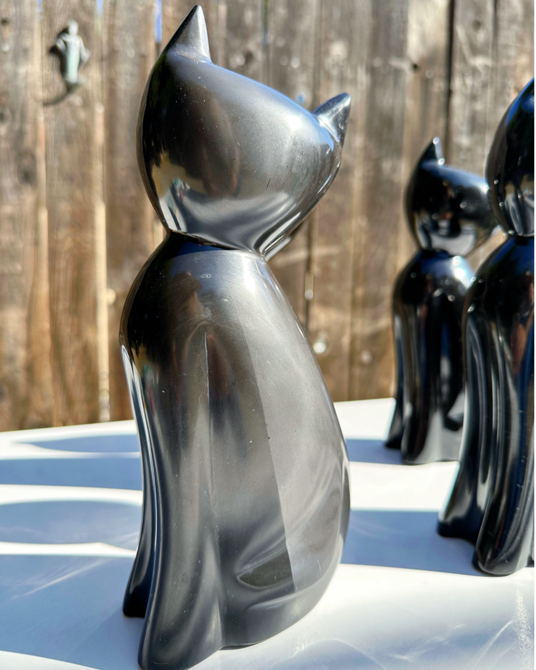 Large Marble Kitty Cat - A by Baltic Mermaid