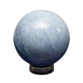 Blue Calcite Crystal Sphere Throat Chakra Calm Stone