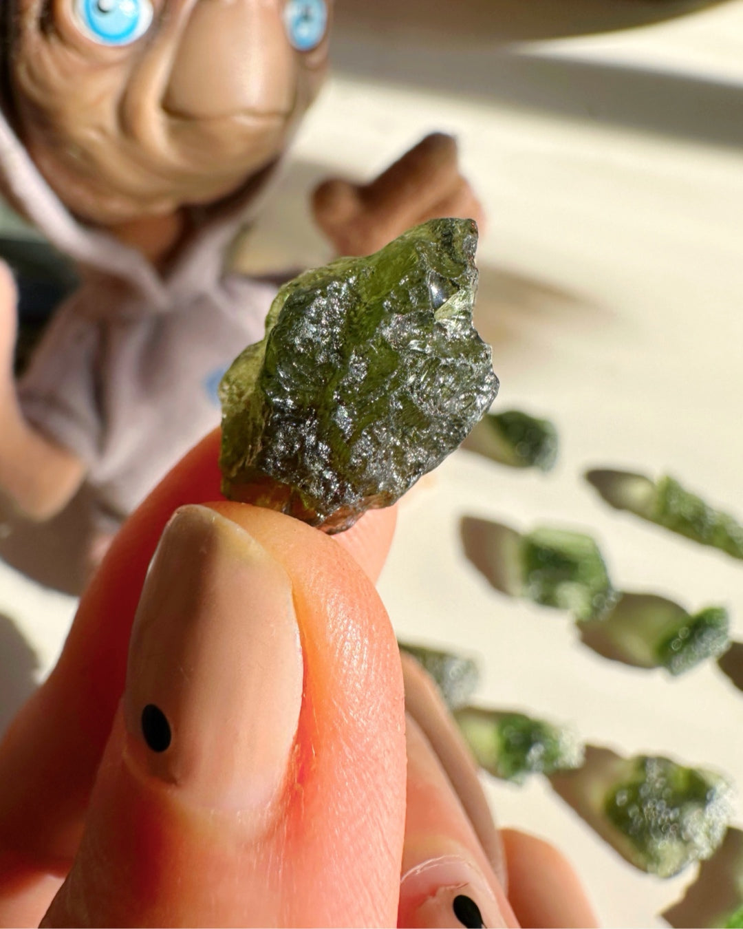 Chlum Moldavite  #3 - AA