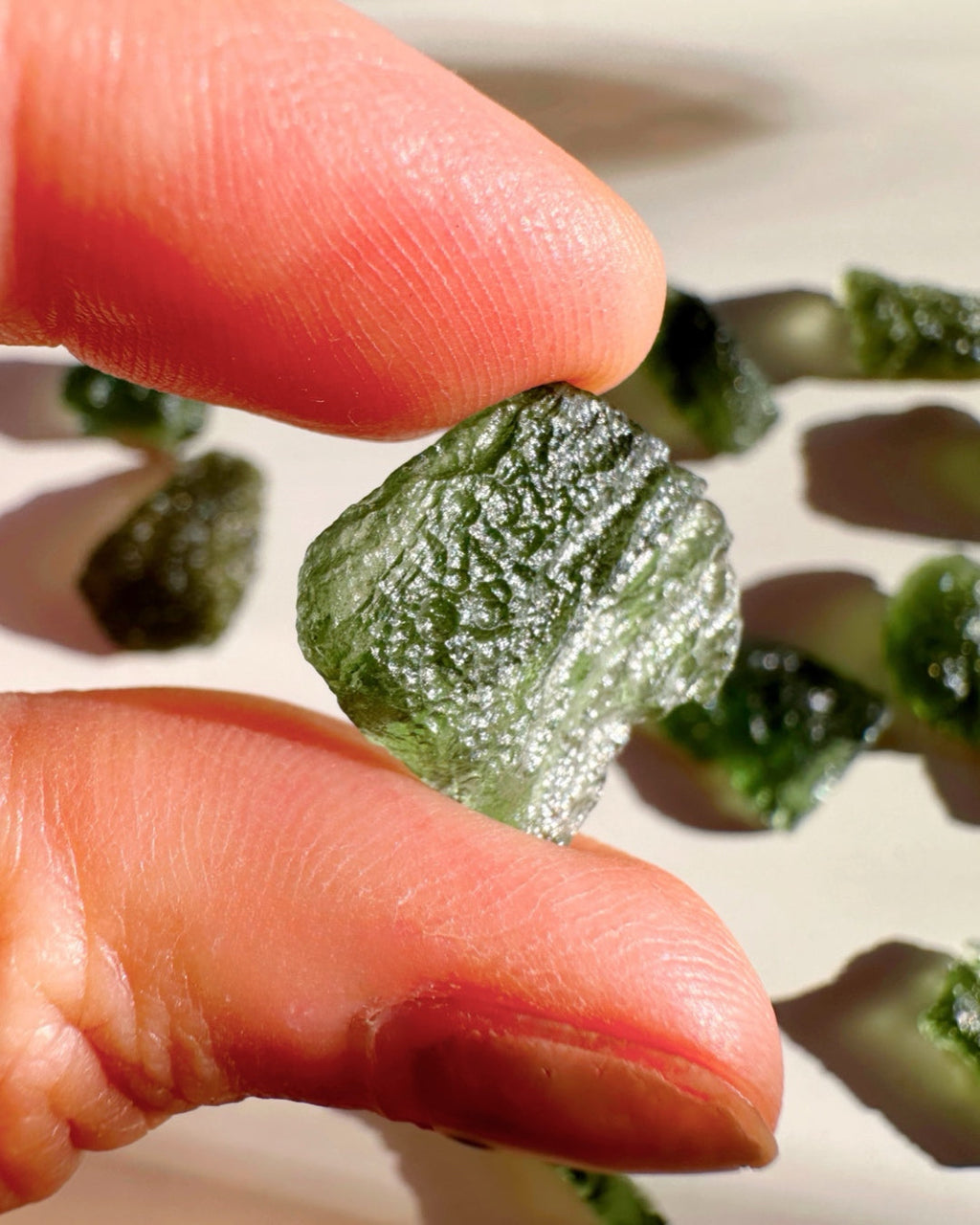Chlum Moldavite  #1 - AA