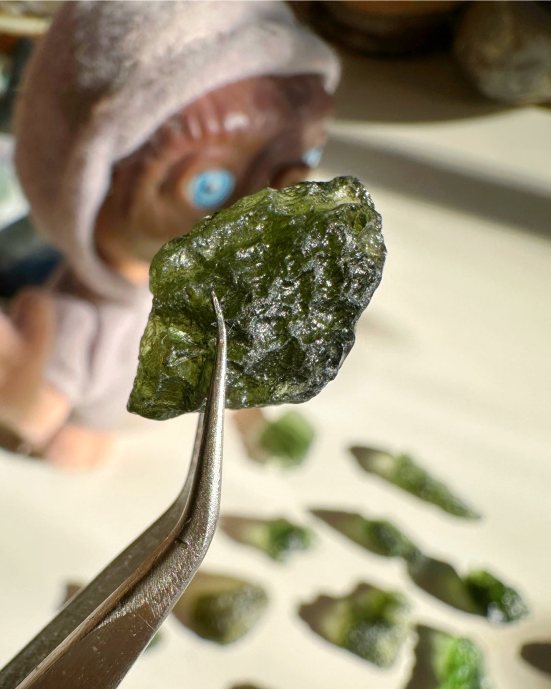 Chlum Moldavite  #3 - AA