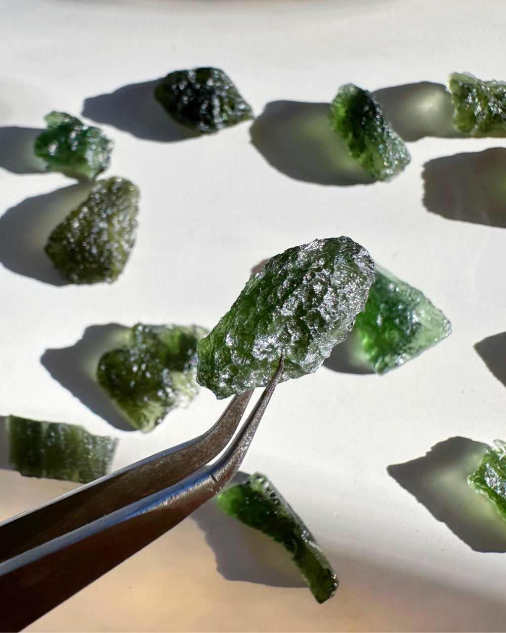 Chlum Moldavite  #2 - AA