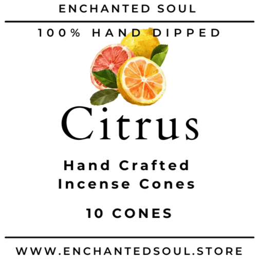 Citrus Incense Cones by Enchanted Soul