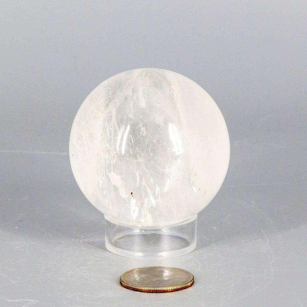 Clear Quartz Crystal Sphere Polished Universal Stone