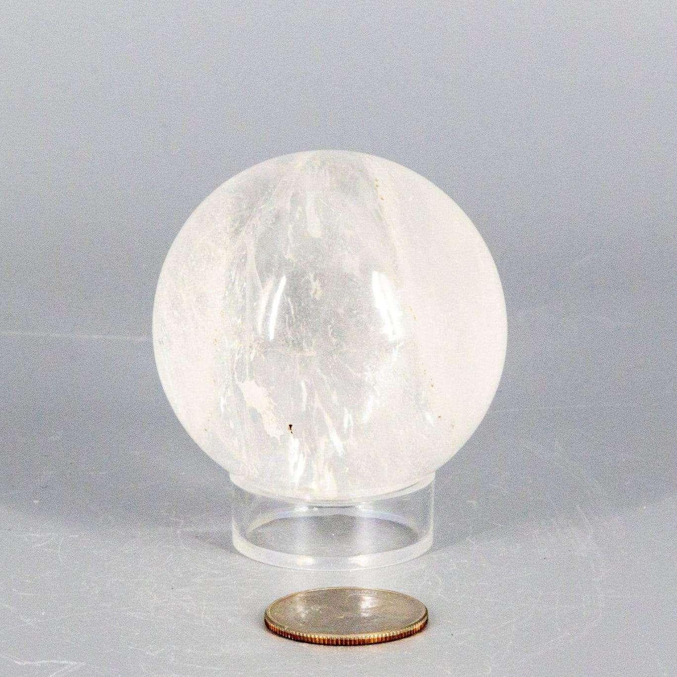 Clear Quartz Crystal Sphere Polished Universal Stone