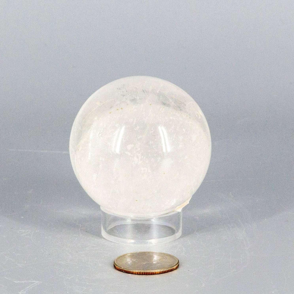 Clear Quartz Crystal Sphere Polished Universal Stone