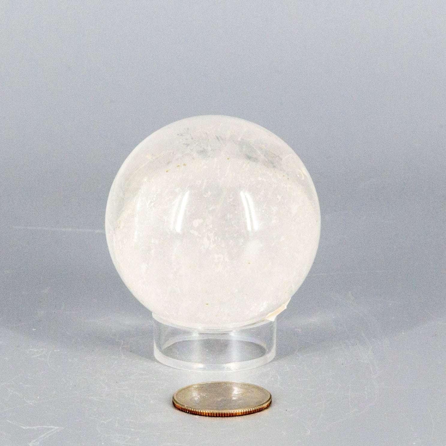 Clear Quartz Crystal Sphere Polished Universal Stone