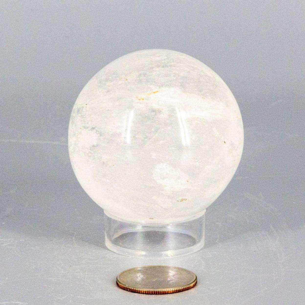 Clear Quartz Crystal Sphere Polished Universal Stone