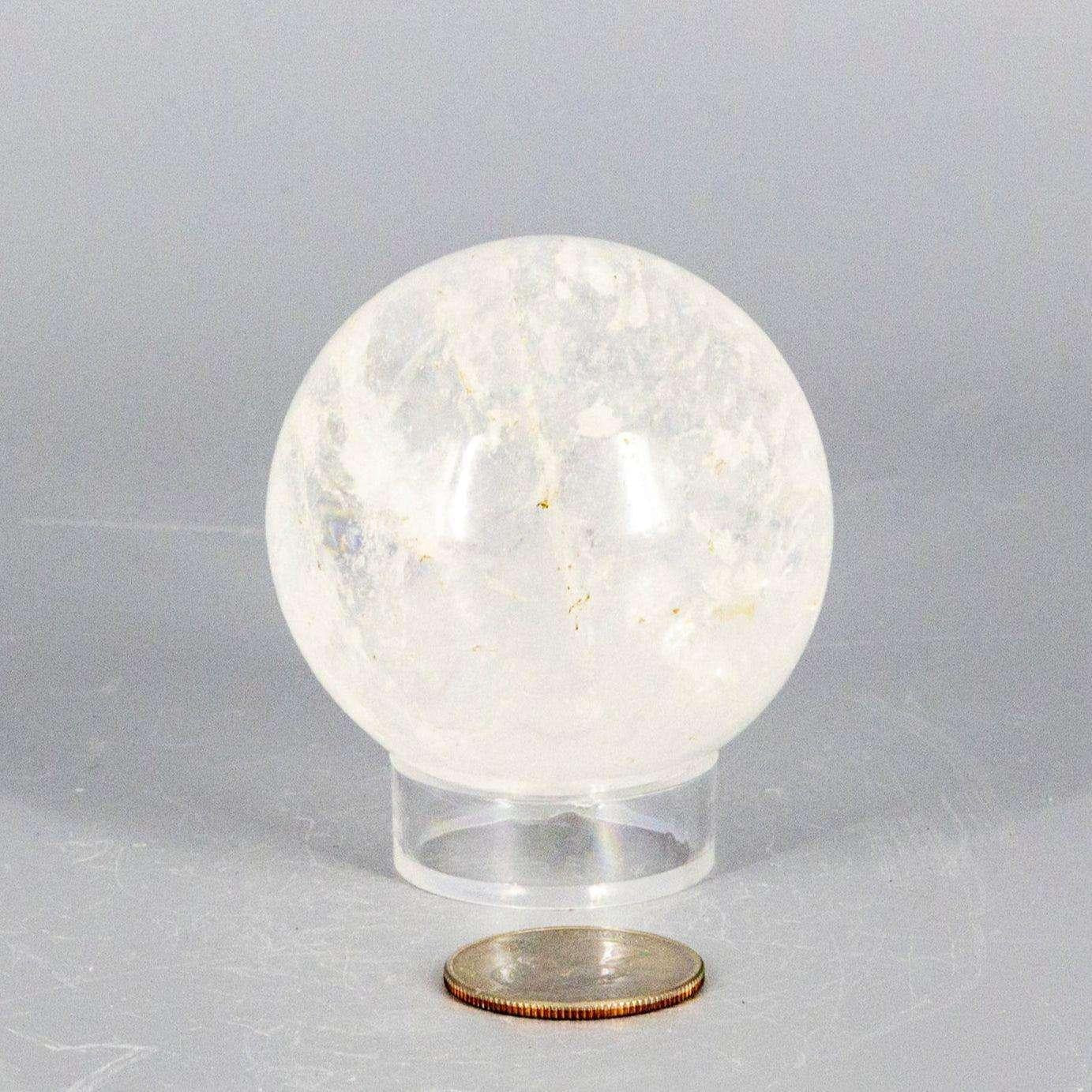 Clear Quartz Crystal Sphere Polished Universal Stone