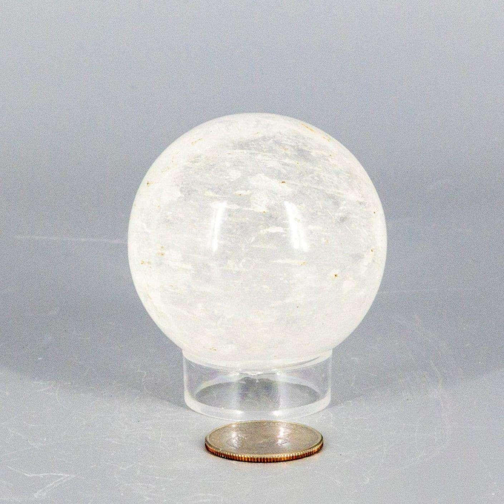 Clear Quartz Crystal Sphere Polished Universal Stone