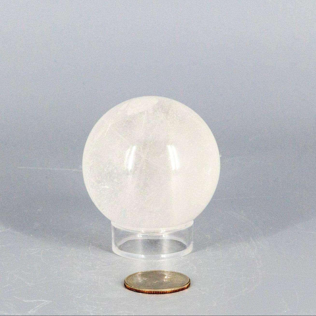 Clear Quartz Crystal Sphere Polished Universal Stone