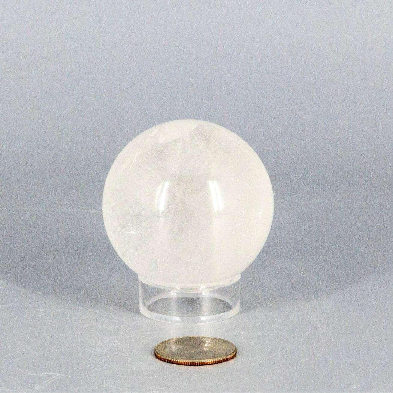 Clear Quartz Crystal Sphere Polished Universal Stone