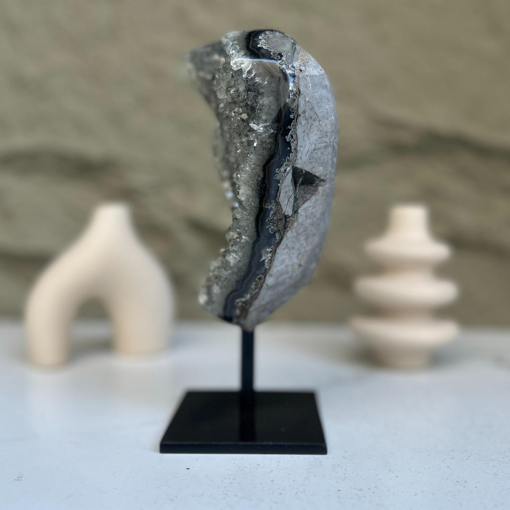 Crystal home decor, natural crystal by DeepPurpleProject
