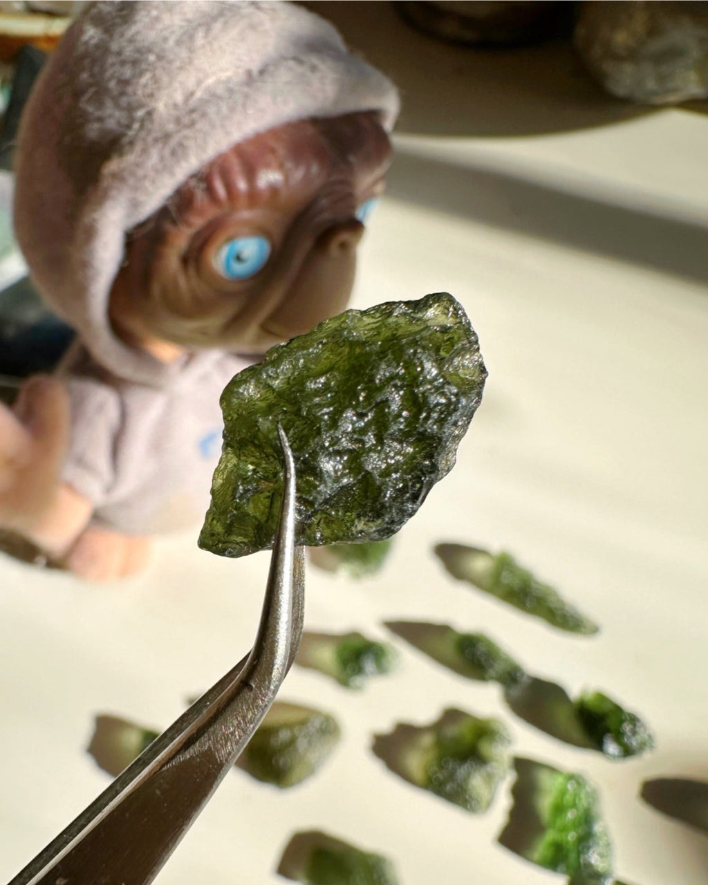 Chlum Moldavite  #3 - AA