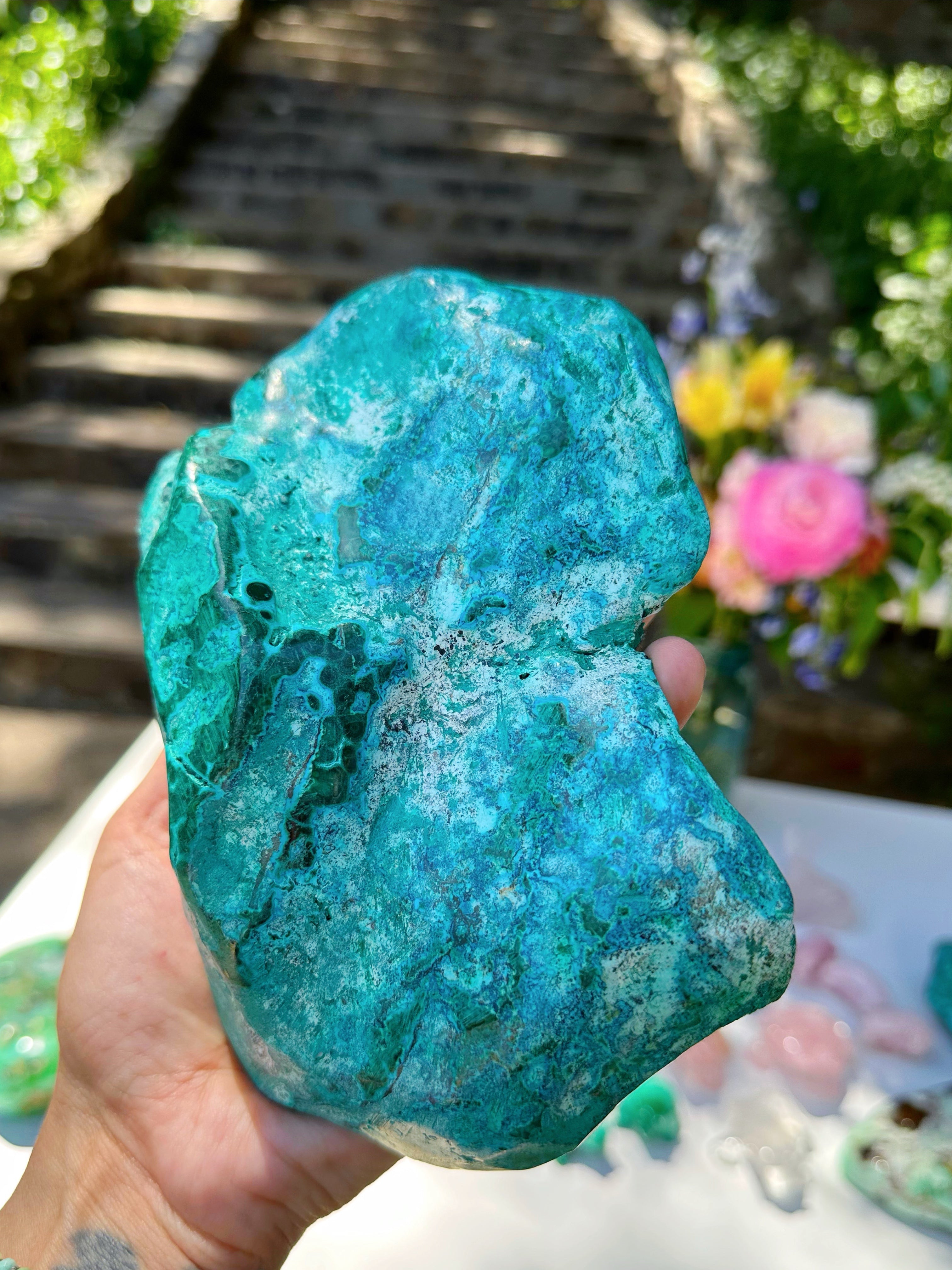 Chrysocolla w/ Malachite