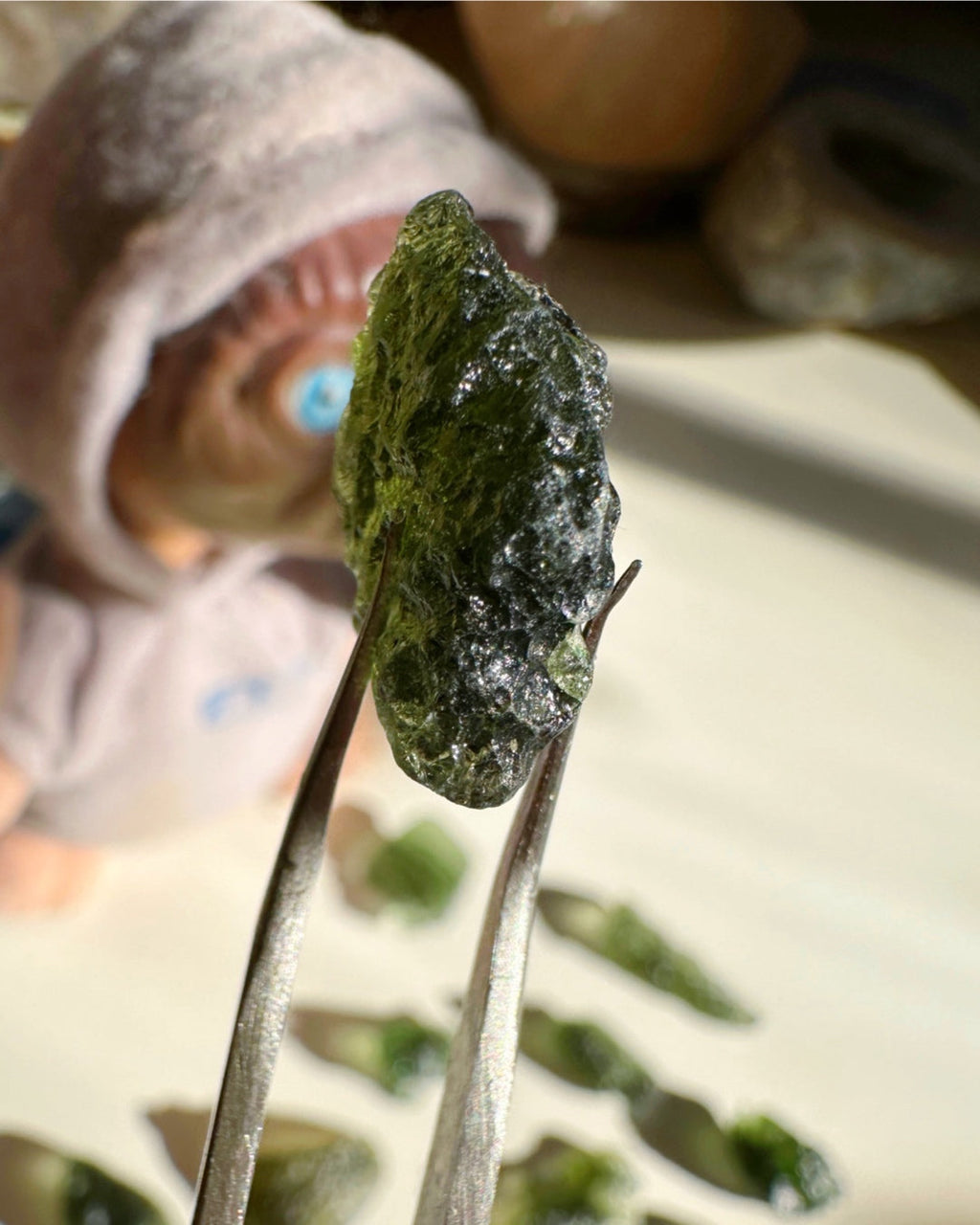 Chlum Moldavite  #3 - AA