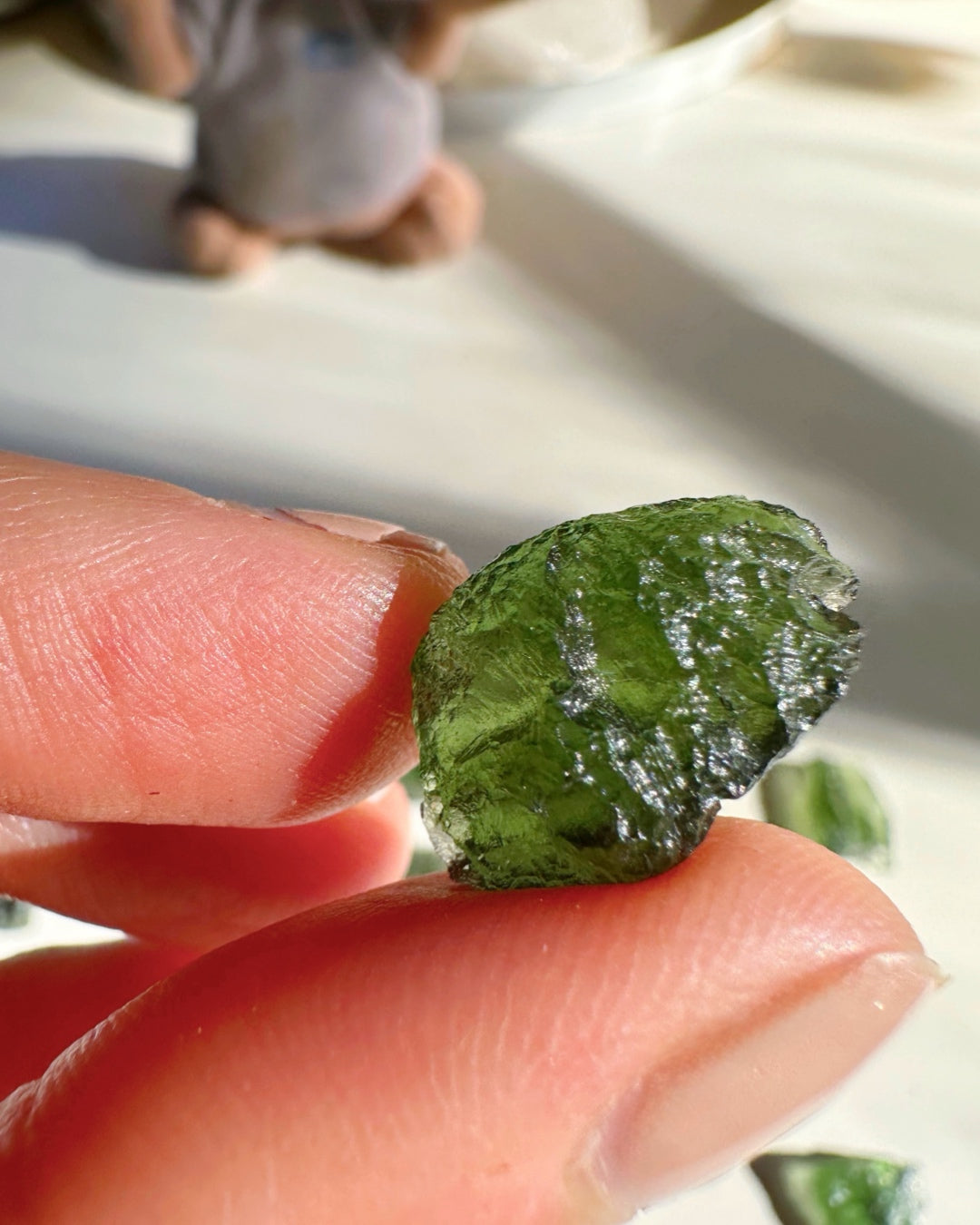 Chlum Moldavite  #4 - AA