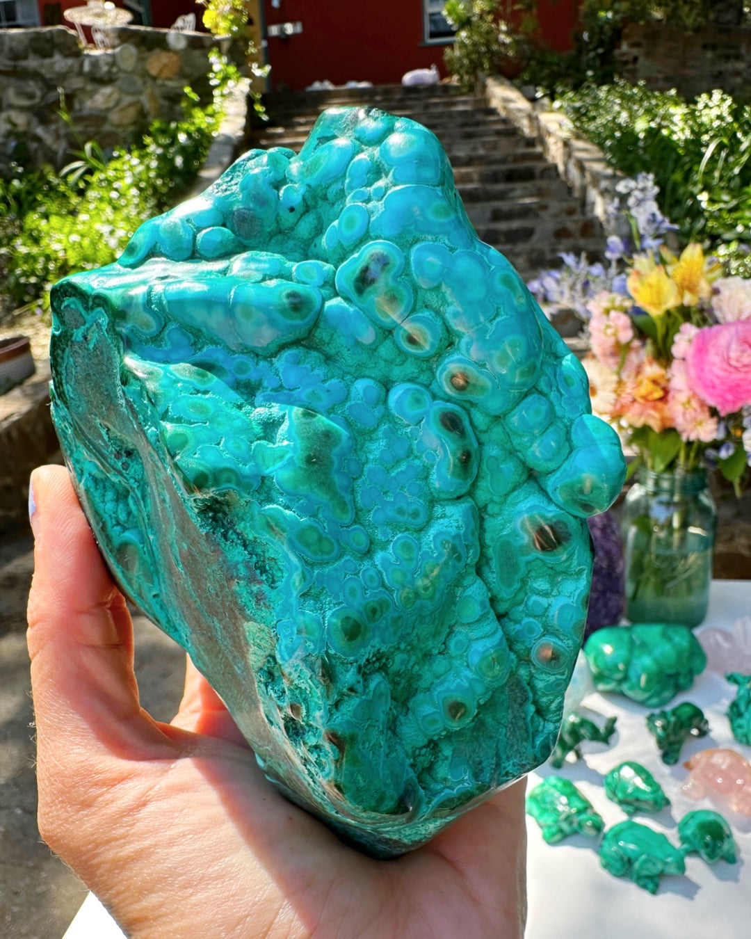 Chrysocolla w/ Malachite