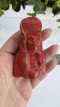 Egyptian Sekhmet Goddess Bust, XL Red Jasper, Choose Your Favorite