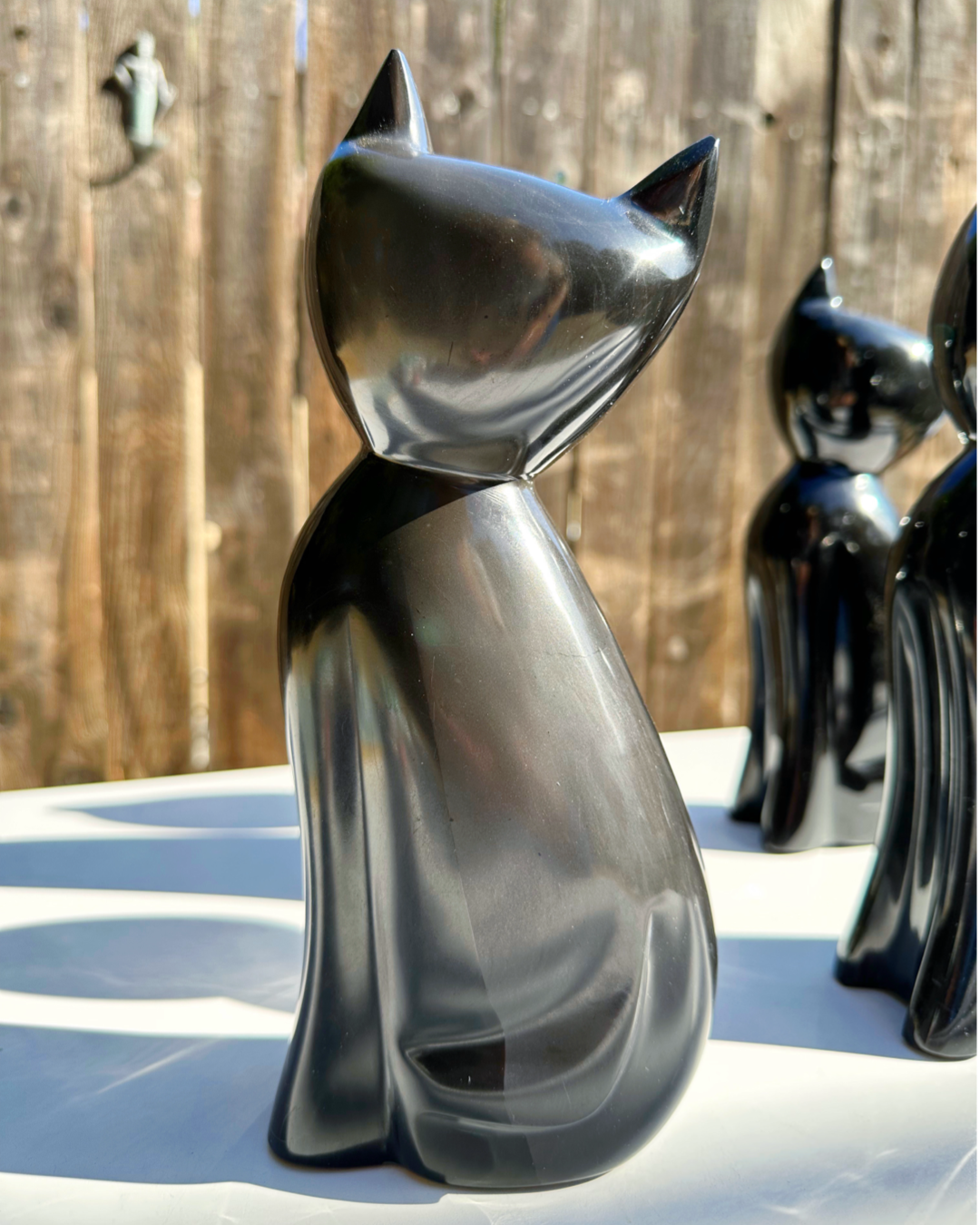 Large Marble Kitty Cat - A by Baltic Mermaid