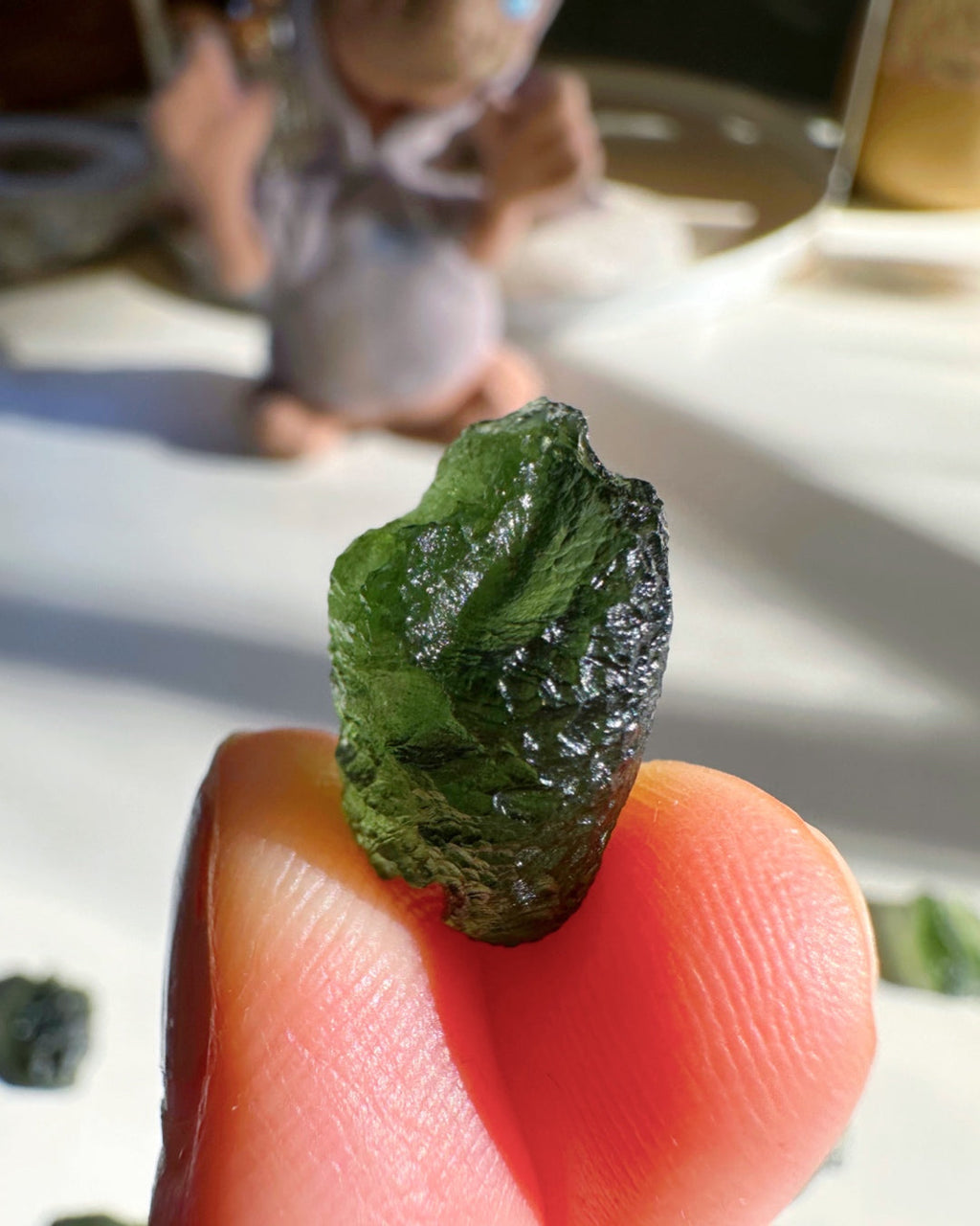 Chlum Moldavite  #4 - AA