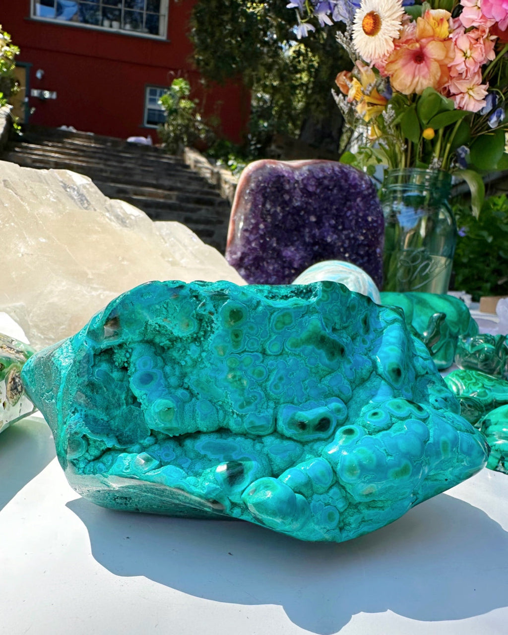 Chrysocolla w/ Malachite