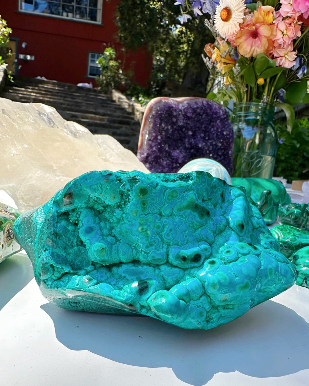 Chrysocolla w/ Malachite