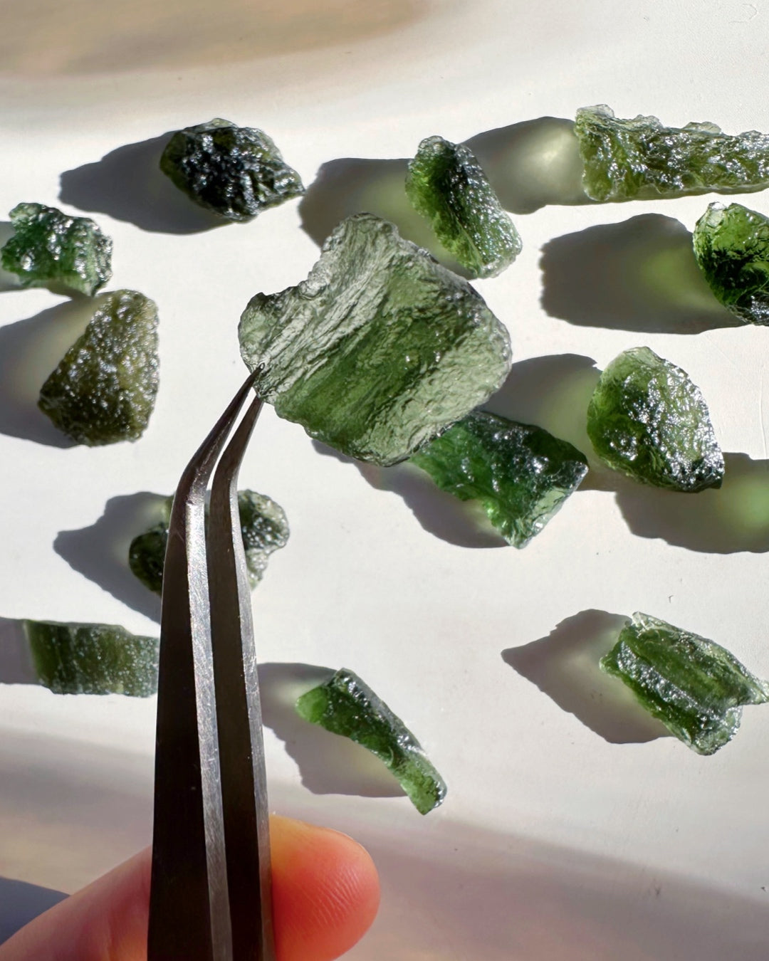 Chlum Moldavite  #1 - AA
