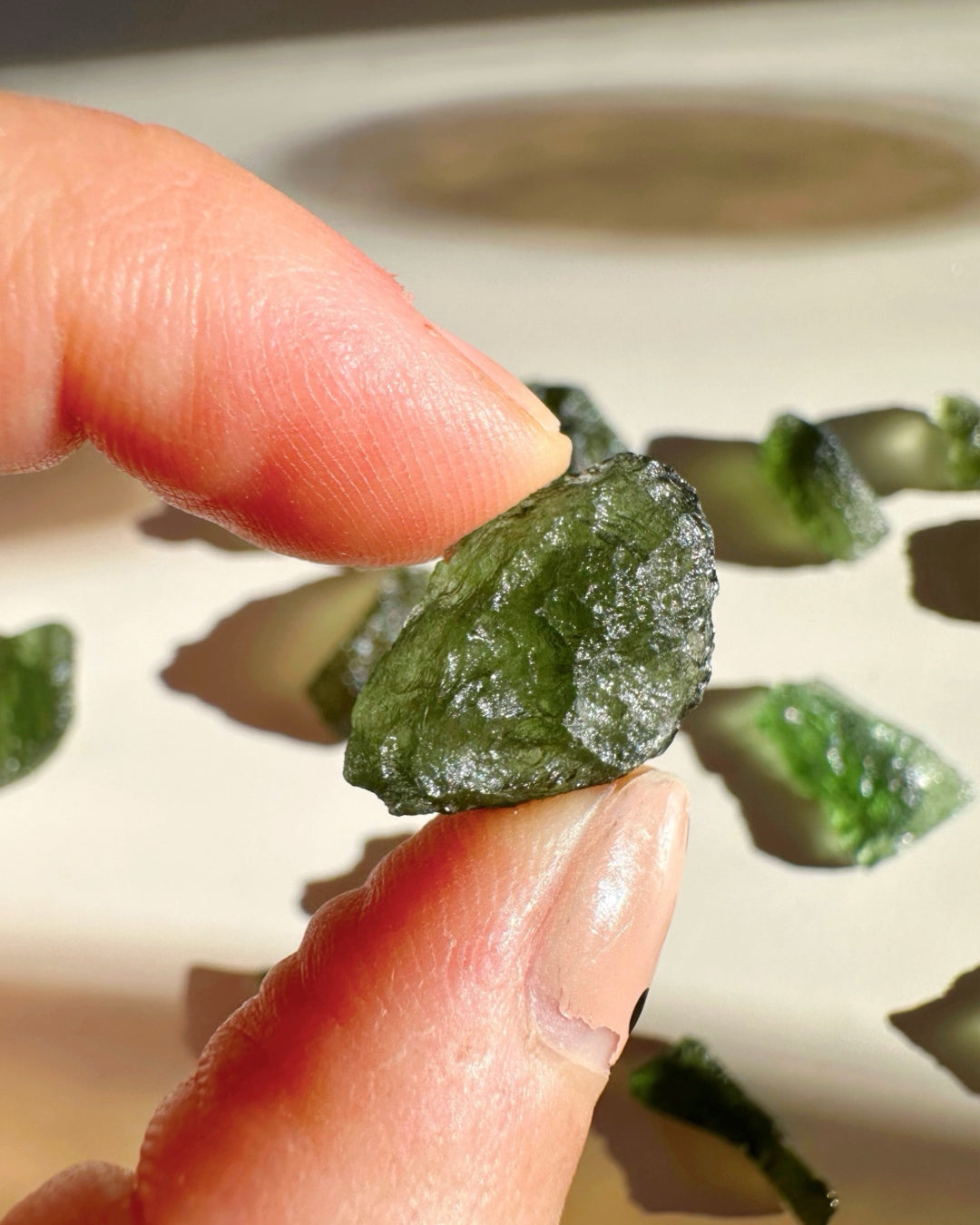Chlum Moldavite  #2 - AA