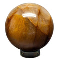 Golden Healer Quartz Crystal Sphere Collector Piece