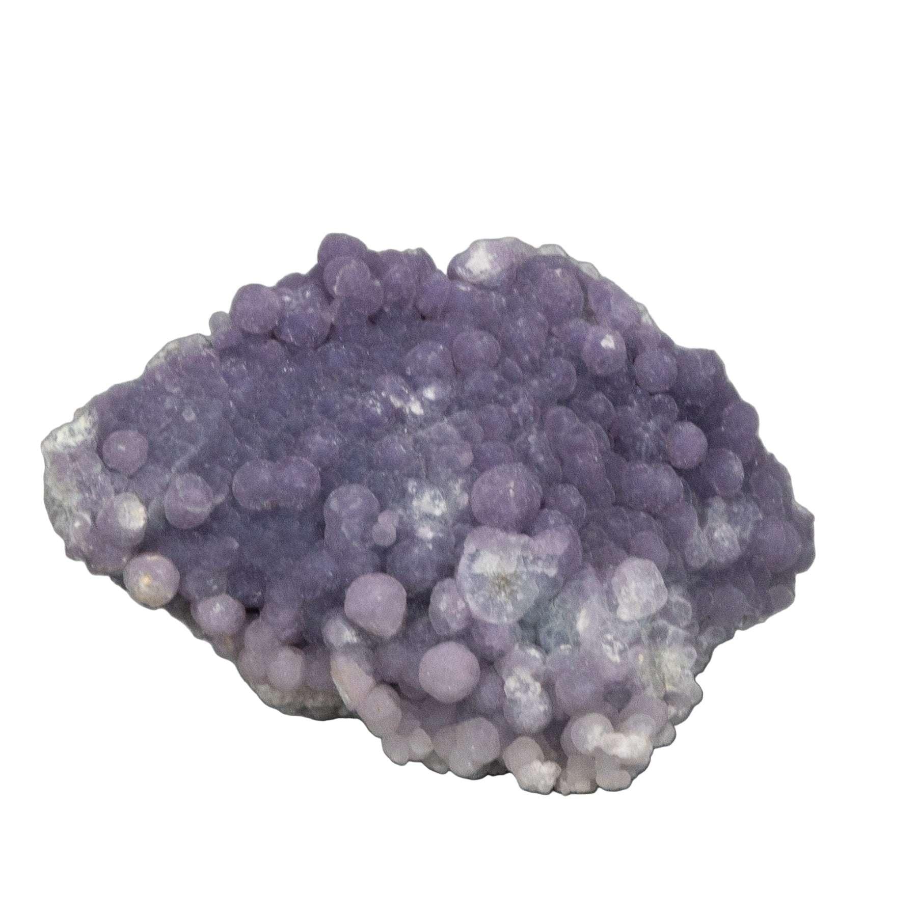Grape Agate Crystal Cluster Botryoidal Purple Sulawesi