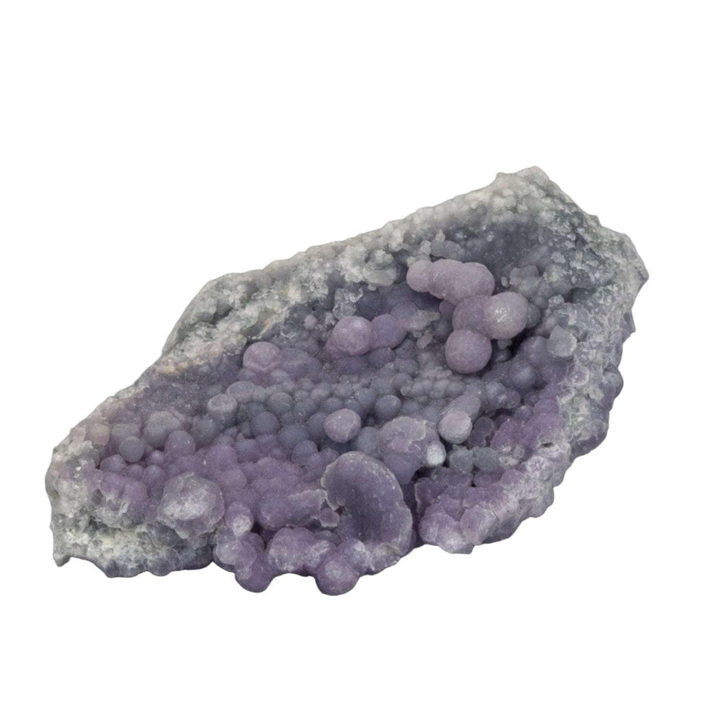 Grape Agate Crystal Cluster Botryoidal Purple Sulawesi