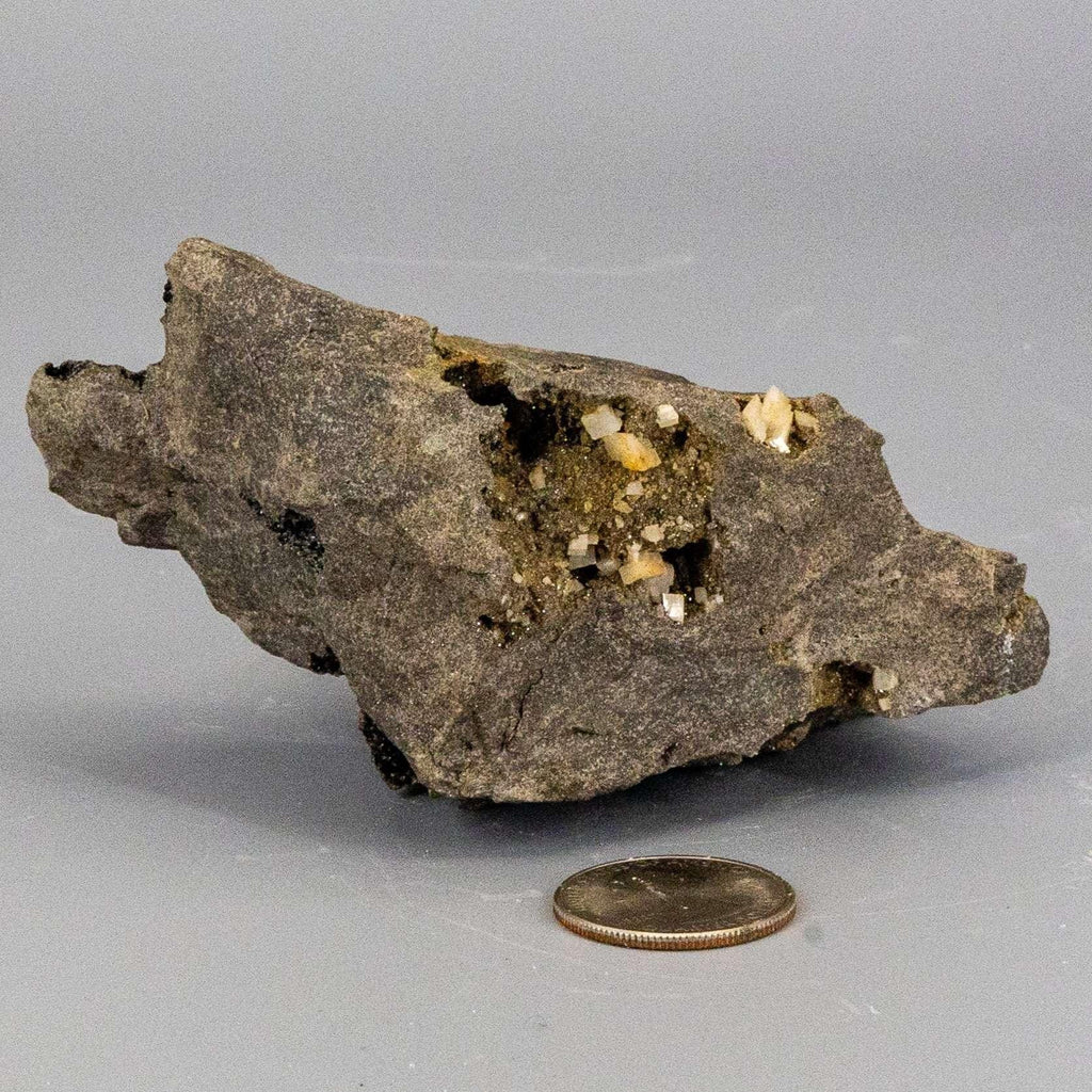 Herkimer Diamond Crystal in Matrix Host Rock Natural