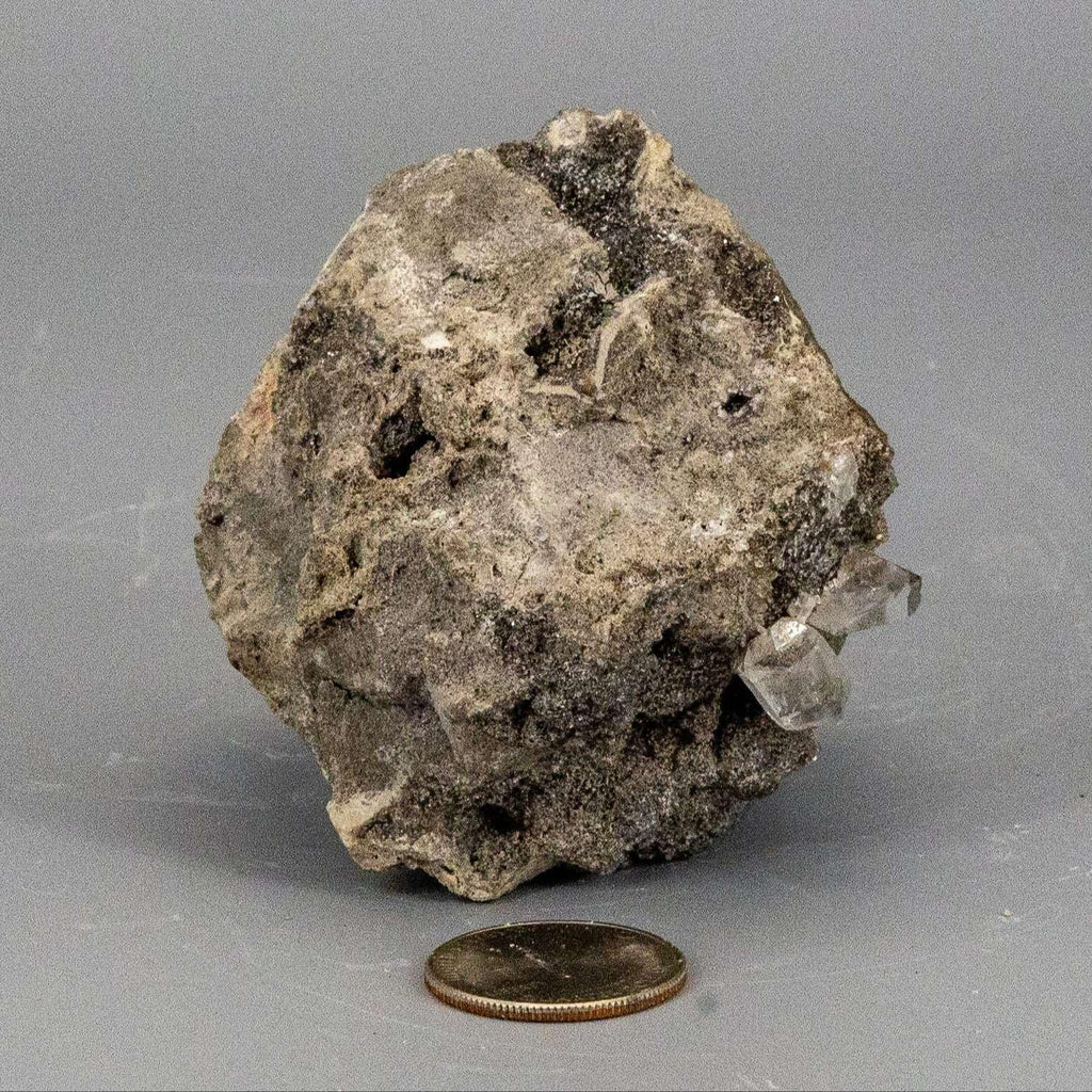 Herkimer Diamond Crystal in Matrix Host Rock Specimen