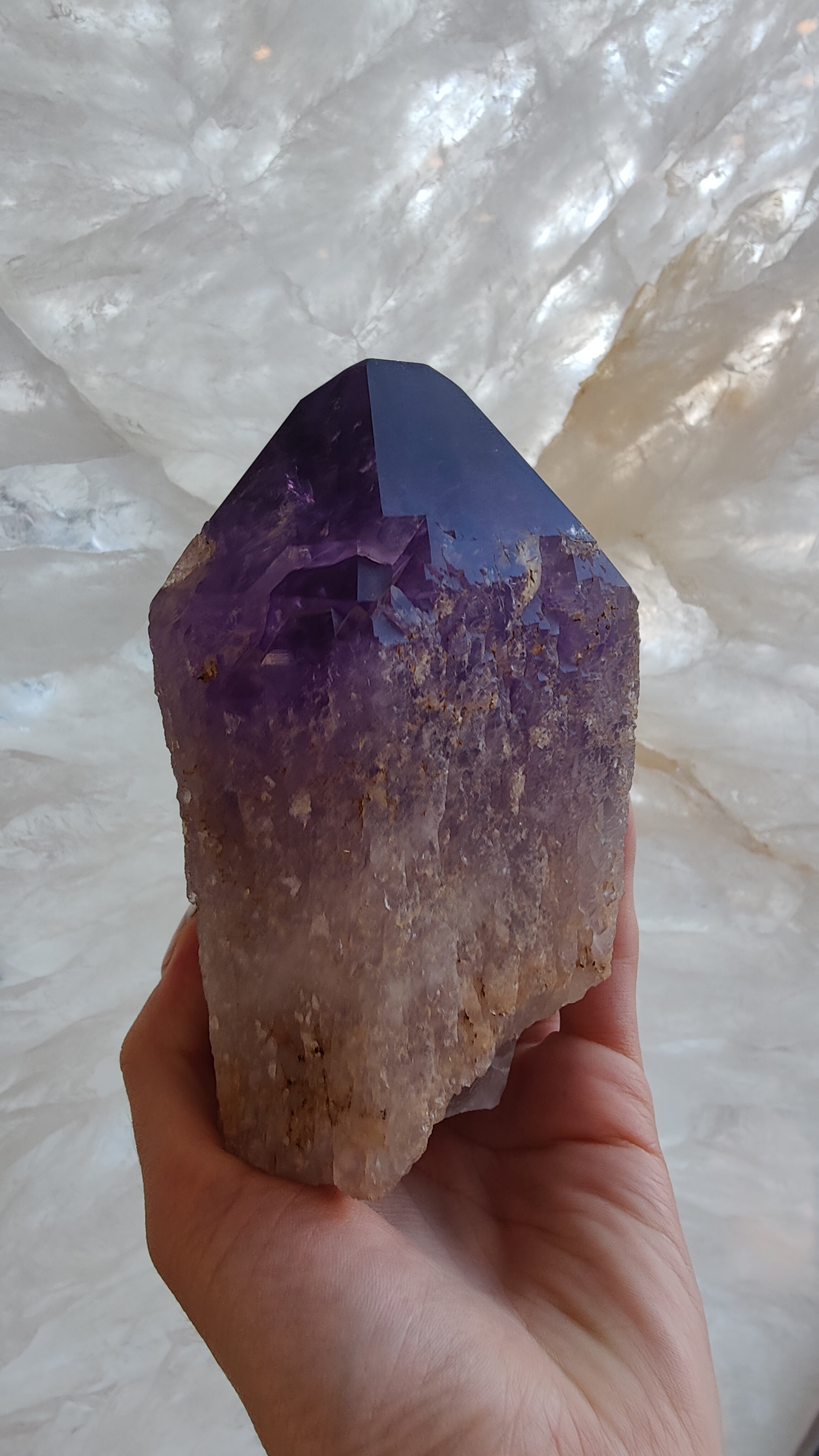 Amethyst Point (L) from Bolivia by Rare Earth Gallery