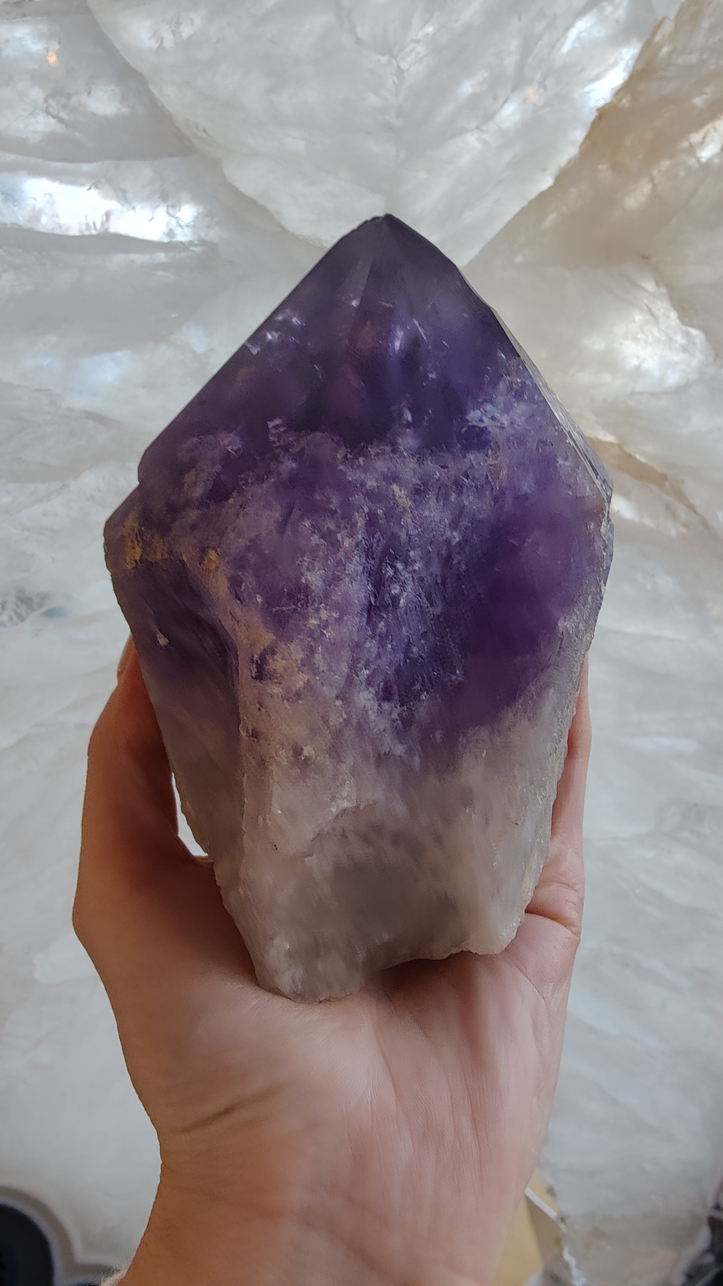 Amethyst Point (L) from Bolivia by Rare Earth Gallery