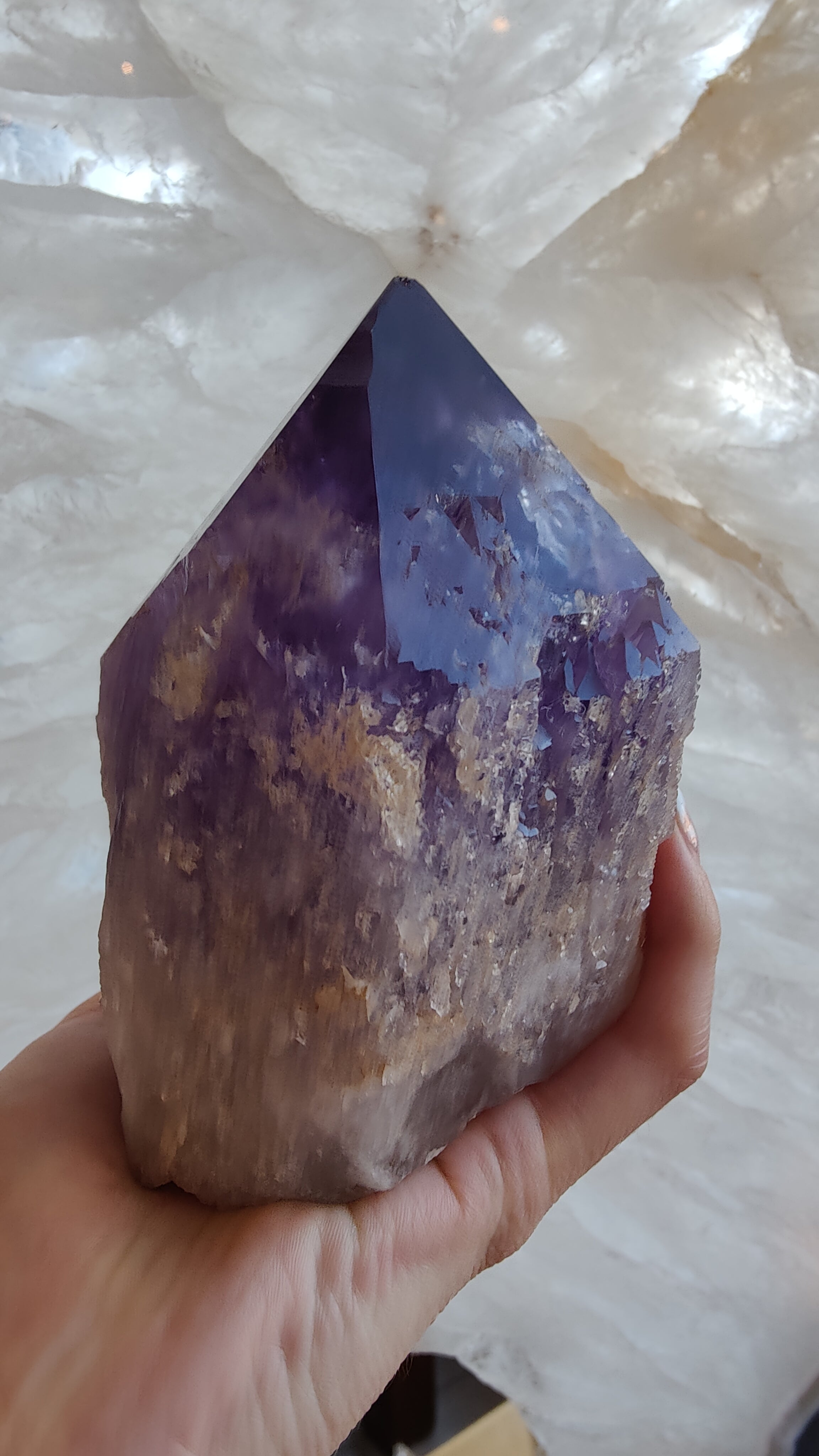 Amethyst Point (L) from Bolivia by Rare Earth Gallery