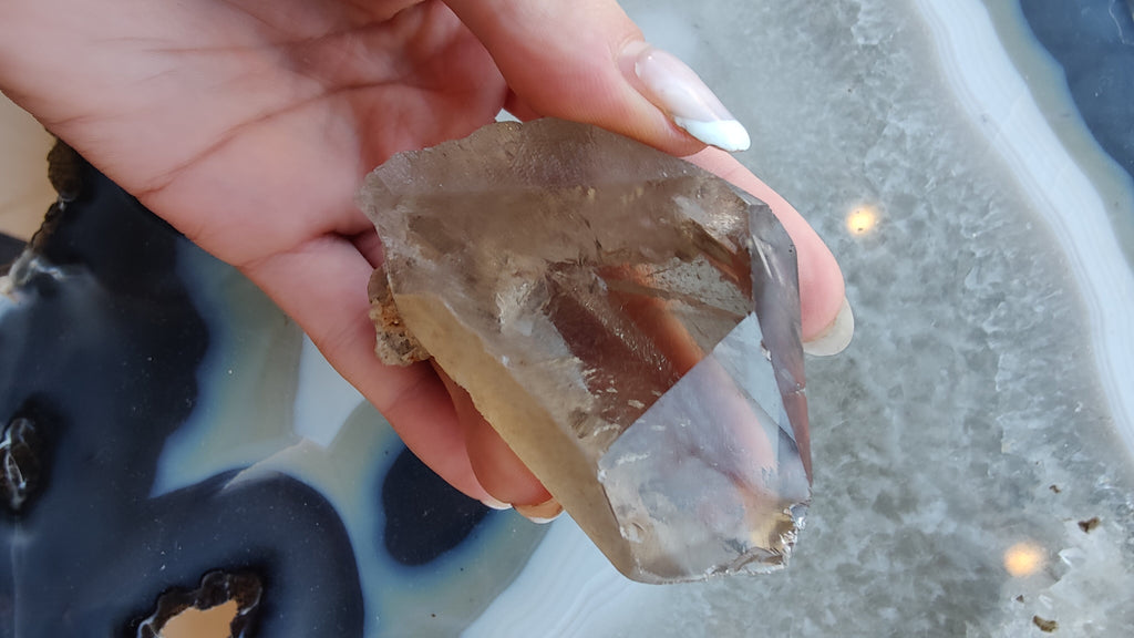 Lodalite Included Smoky Quartz 128g