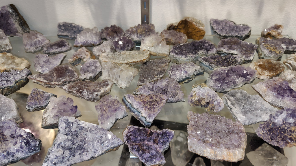 Brazilian Amethyst Druze (Sm) by Rare Earth Gallery
