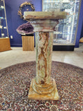 Green Onyx Decorative Pillar Column 36" by Rare Earth Gallery