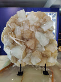 Clear Apophyllite Cubes with Stilbite & Scolecite Cabinet Specimen 7,245g by Rare Earth Gallery