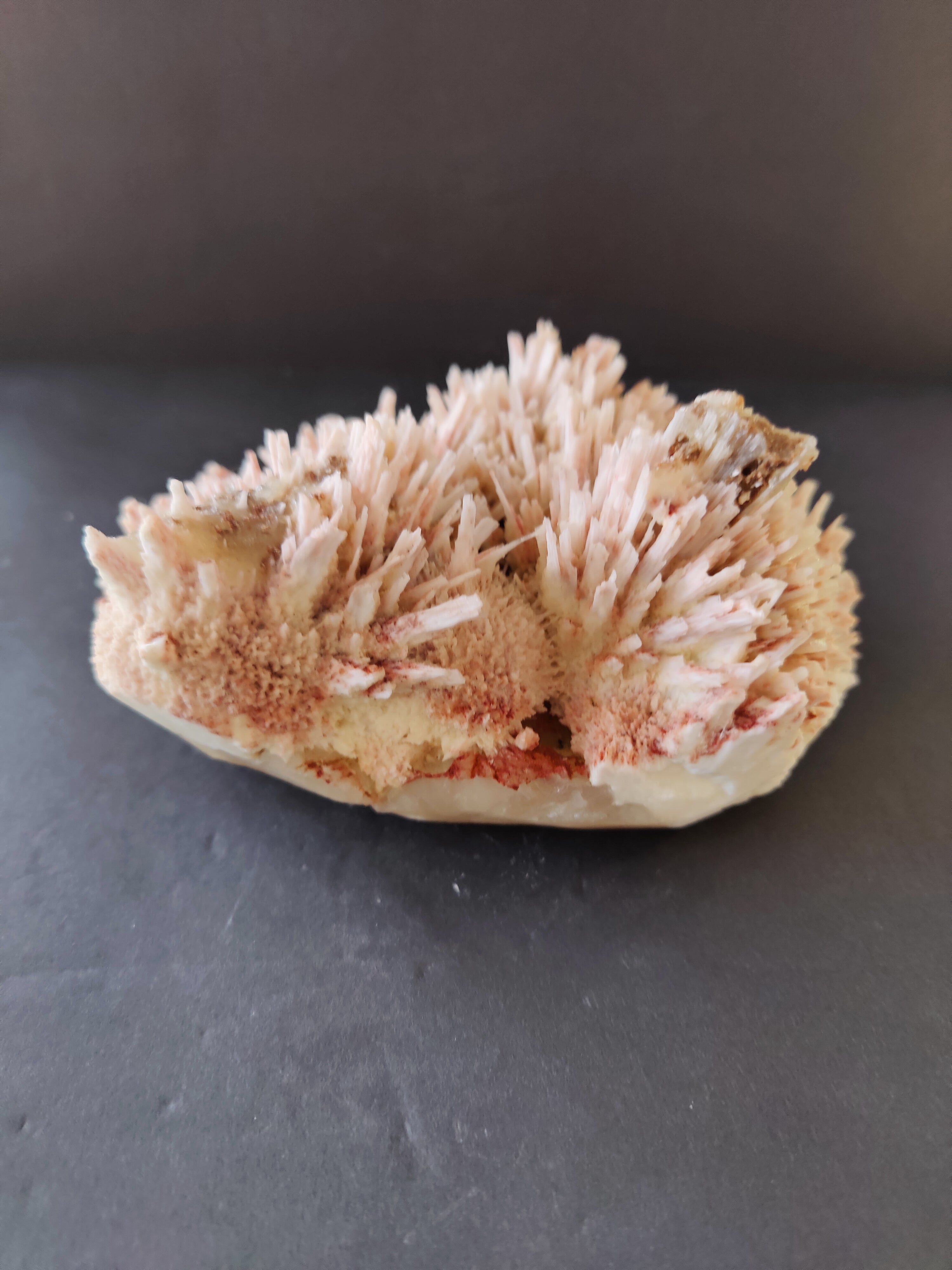 Red Mordenite with Stilbite Specimen 1,261g by Rare Earth Gallery