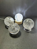 Clear Quartz Polished Sphere Sculpture (Extra Quality) by Rare Earth Gallery
