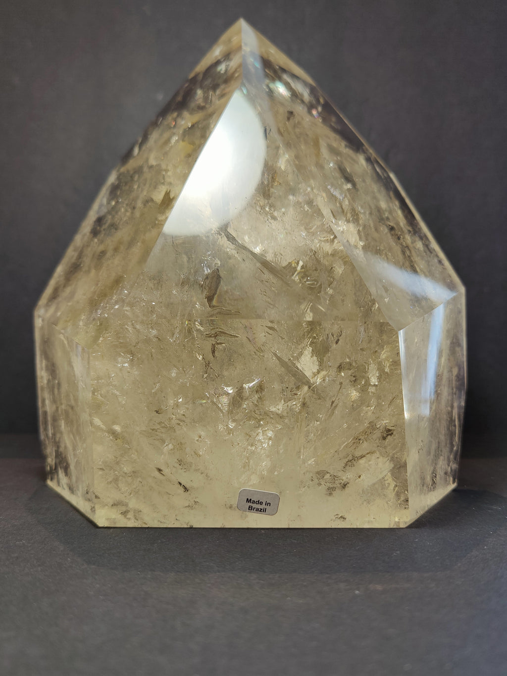 Natural Citrine Polished Point 4.1kg by Rare Earth Gallery