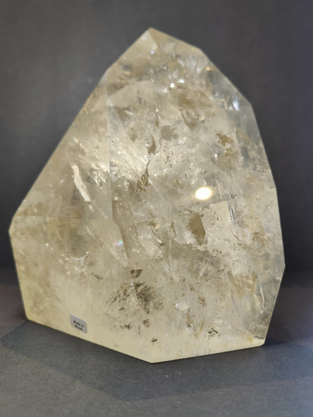 Natural Citrine Polished Point 4.1kg by Rare Earth Gallery