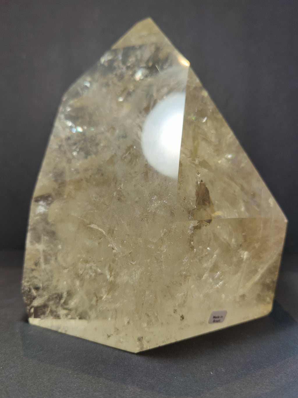 Natural Citrine Polished Point 4.1kg by Rare Earth Gallery