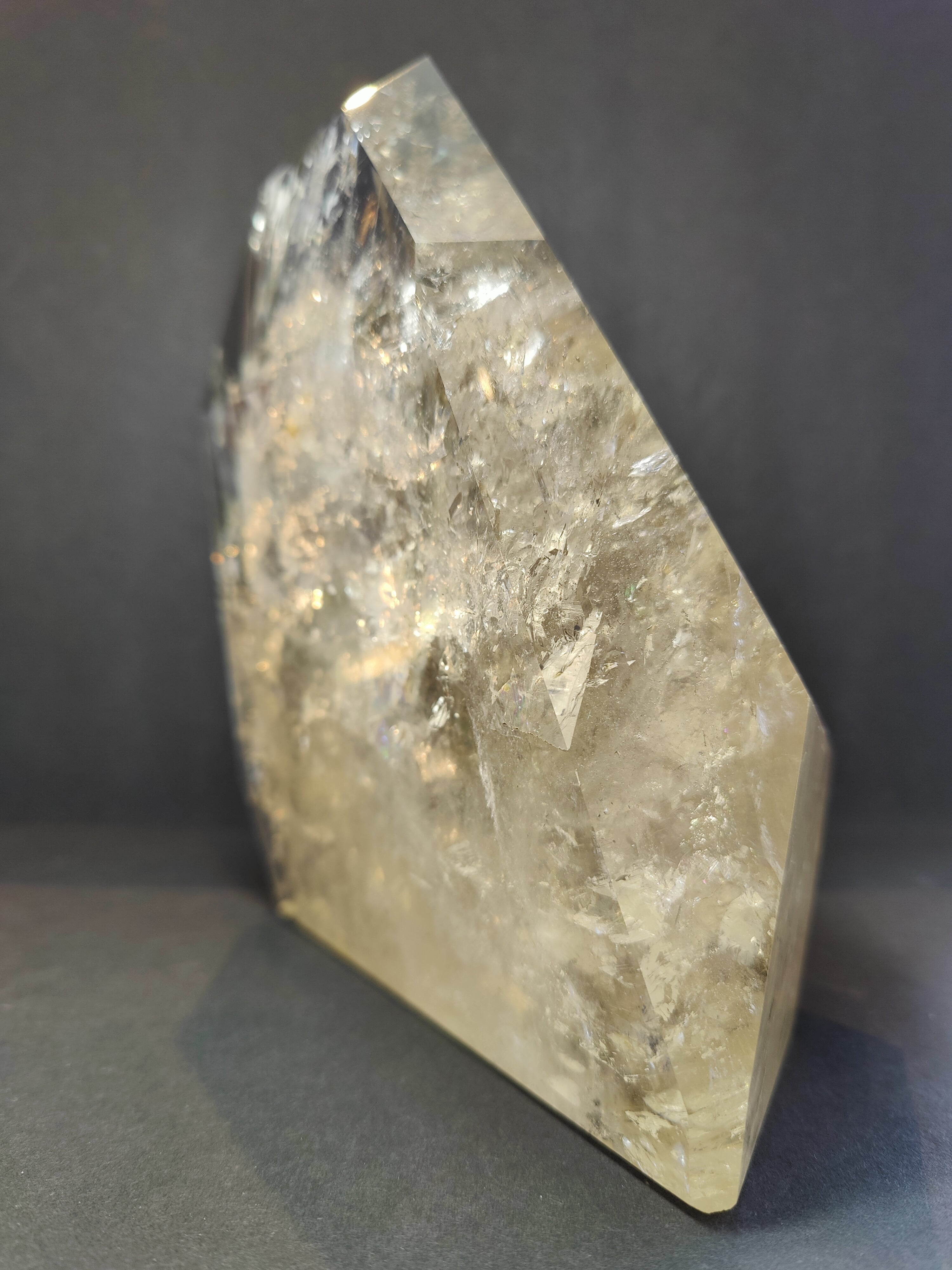 Natural Citrine Polished Point 4.1kg by Rare Earth Gallery