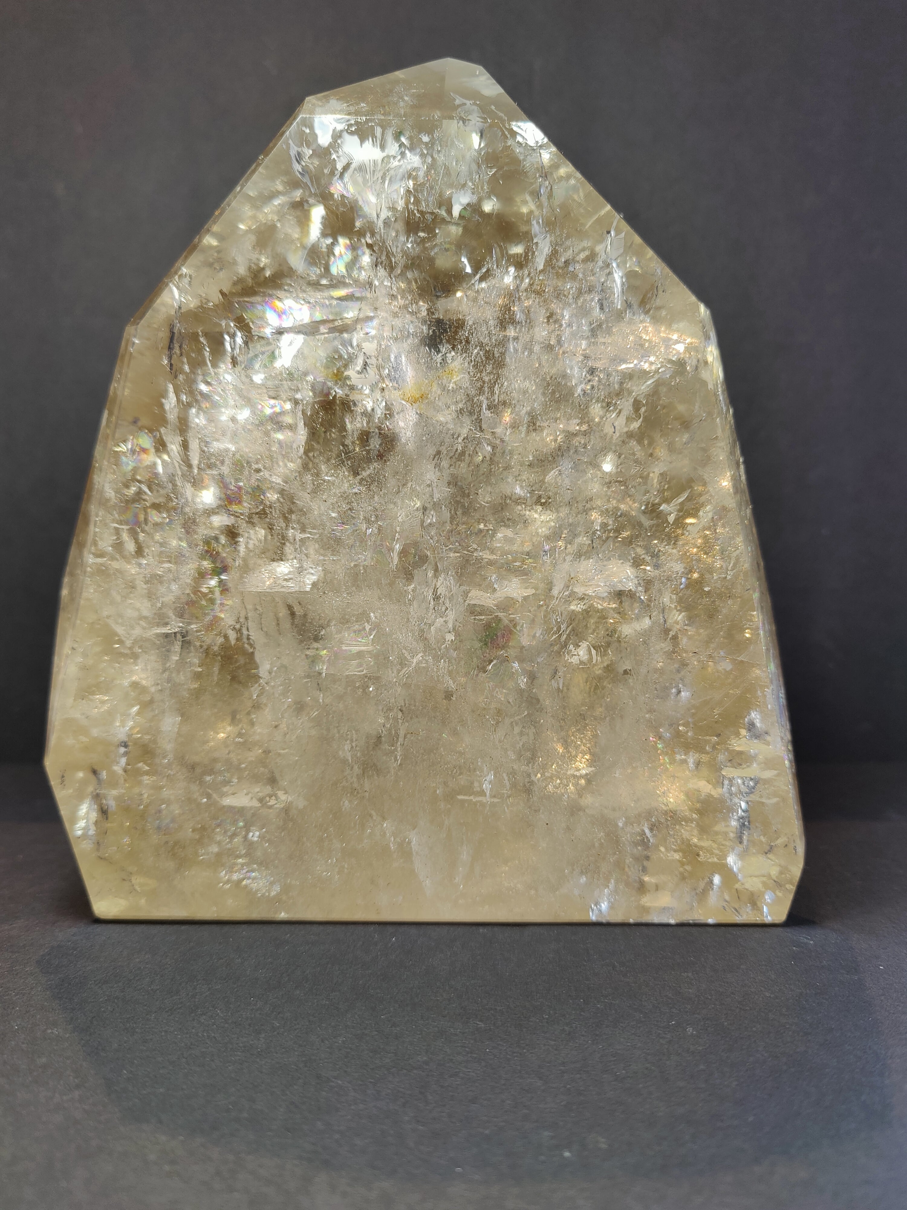 Natural Citrine Polished Point 4.1kg by Rare Earth Gallery