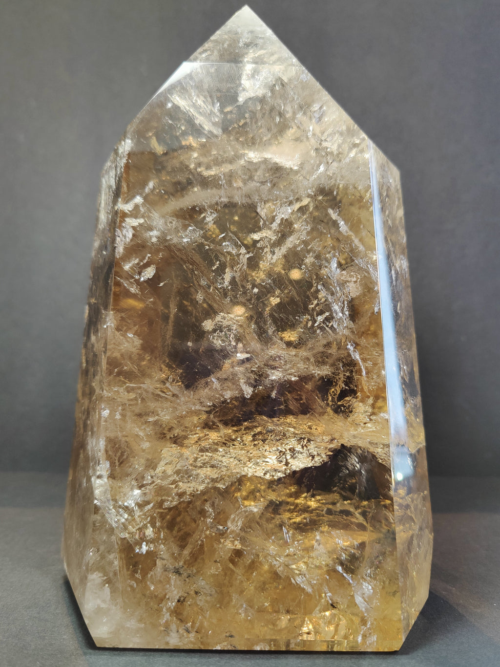 Natural Citrine Polished Point 4.53kg by Rare Earth Gallery
