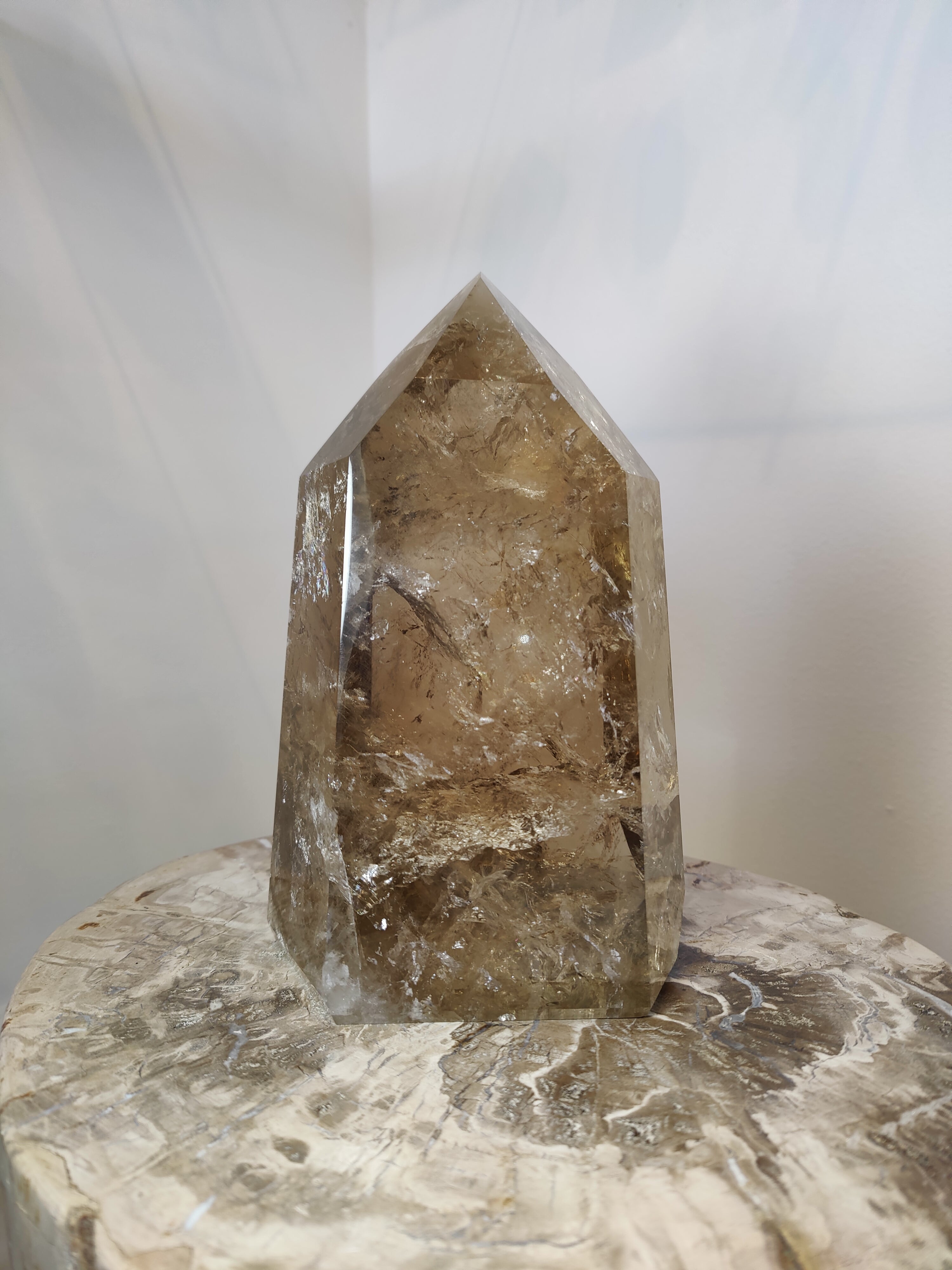 Natural Citrine Polished Point 4.53kg by Rare Earth Gallery